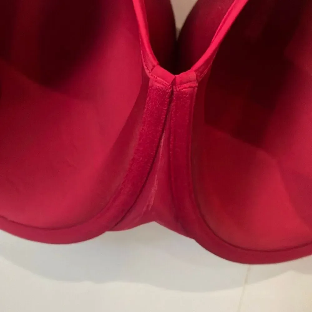 Thirdlove 24/7 classic T-shirt bra 44D Red Adjustable Straps #800